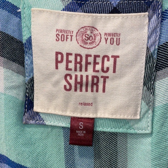 (85) SO Perfect Plaid Shirt - Picture 6 of 14